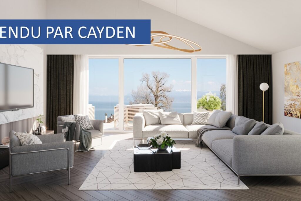 Vendu !!! Superbe 4,5 pièces avec jardin