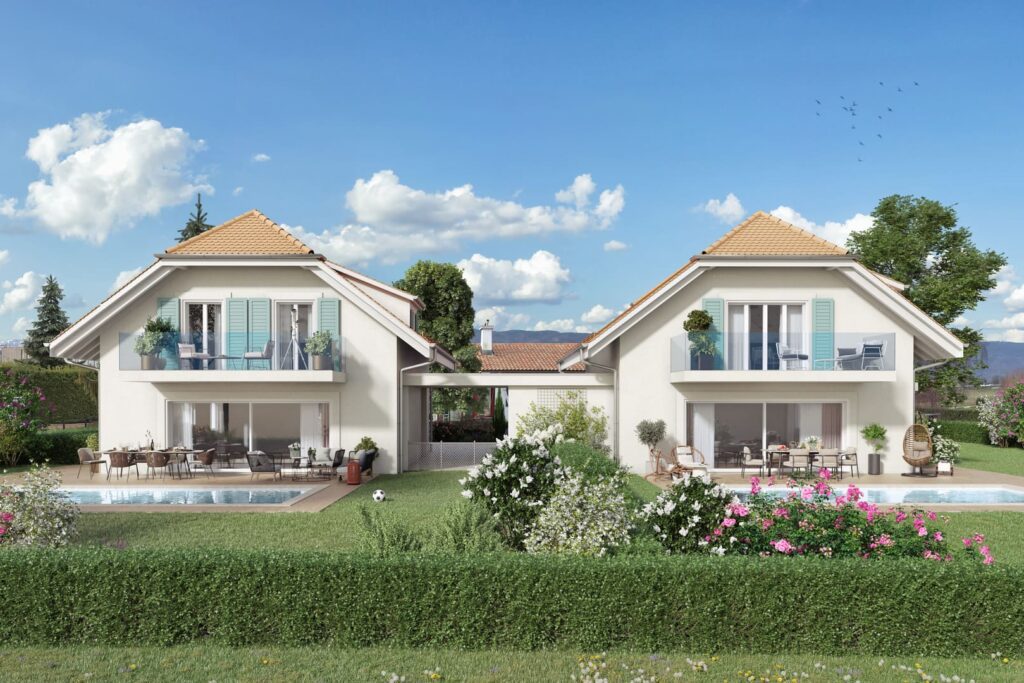Projet de 2 villas 6 pièces