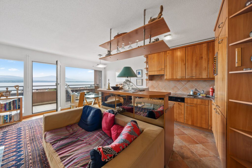 Exclusivité !!! 3,5 pièces avec magnifique vue lac – Vente avec droit d’usufruit en cours