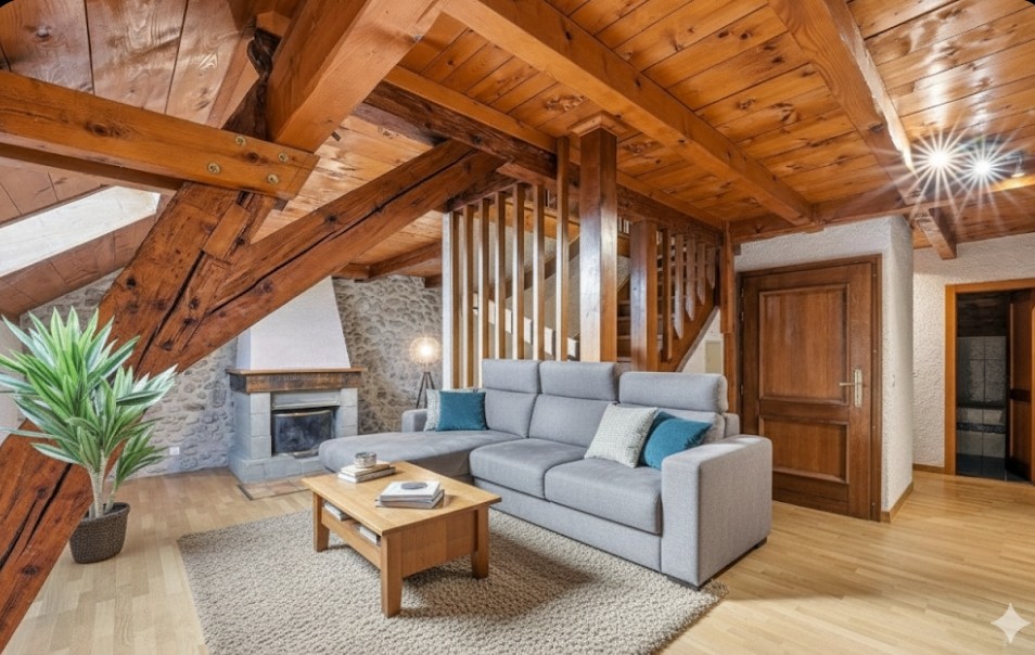 SALON ETAGE Aménagé