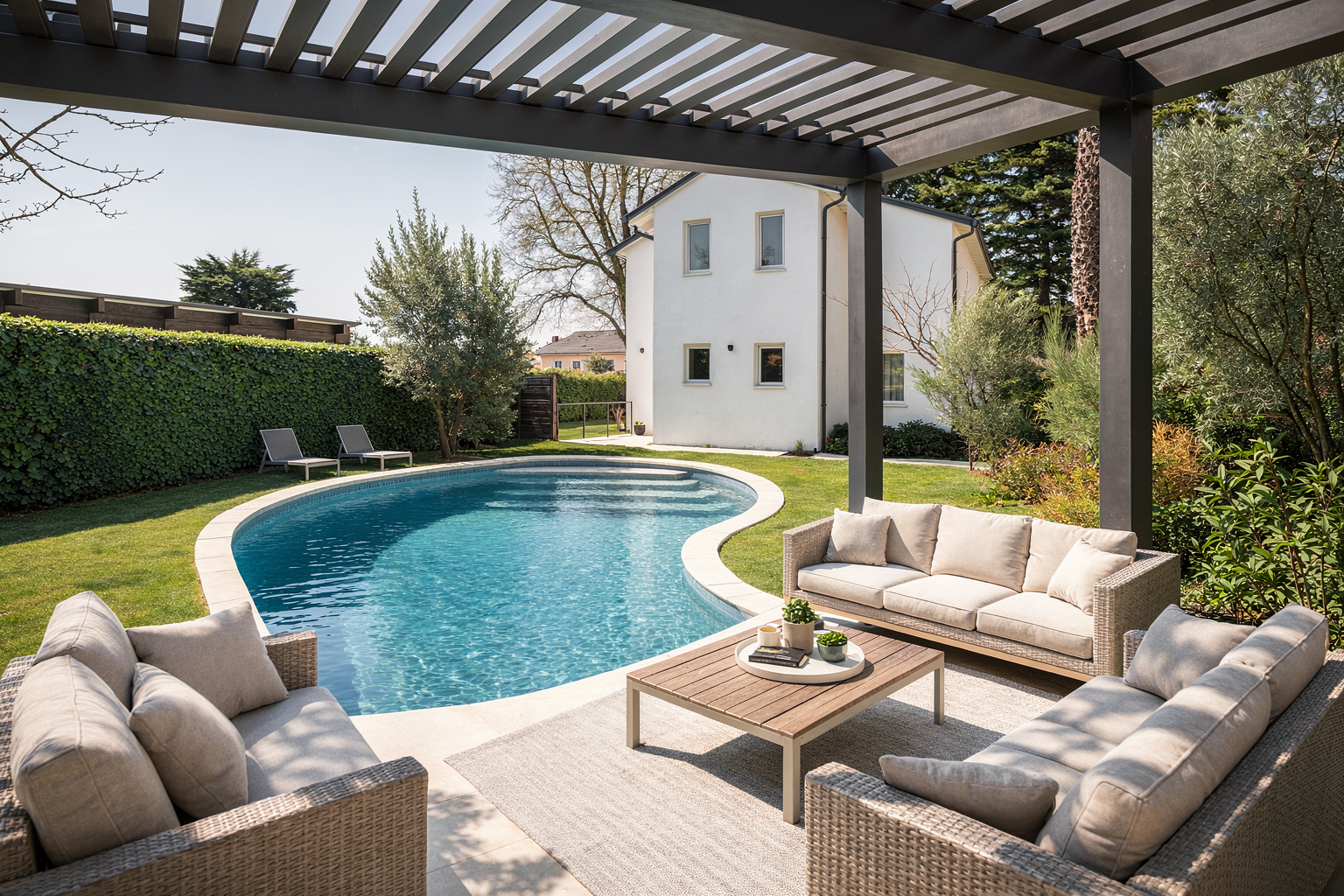 Jardin-piscine-espace-extérieur-Nyon-Cayden