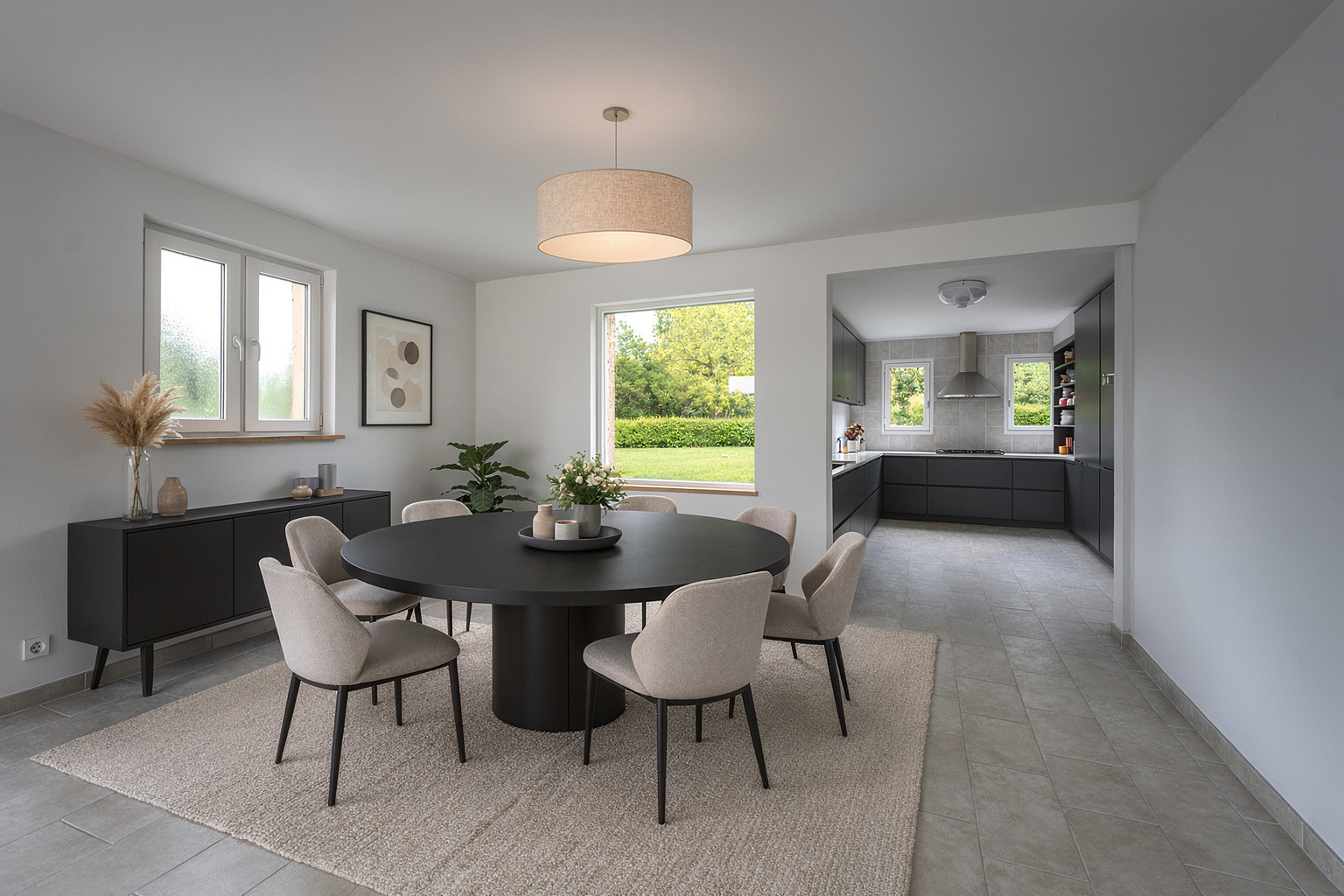 Salle-a-manger-cuisine-Nyon-Cayden